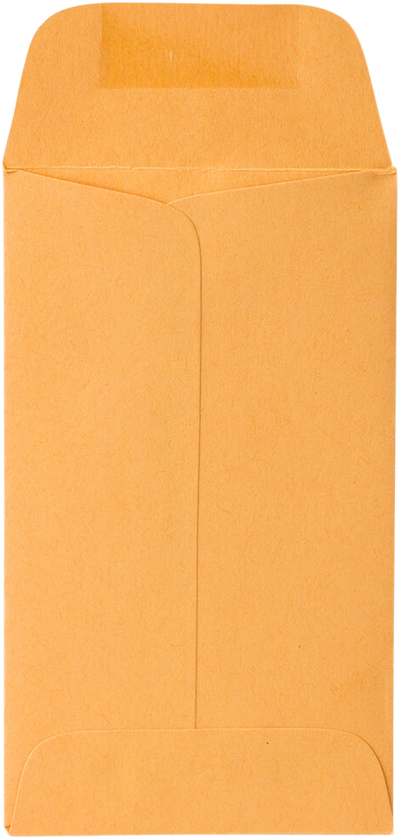 Brown Kraft 28lb #3 Coin Envelopes (2 1/2 x 4 1/4)