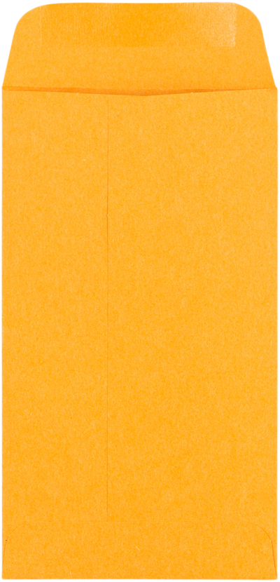 Brown Kraft 28lb #5 1/2 Coin Envelopes (3 1/8 x 5 1/2)