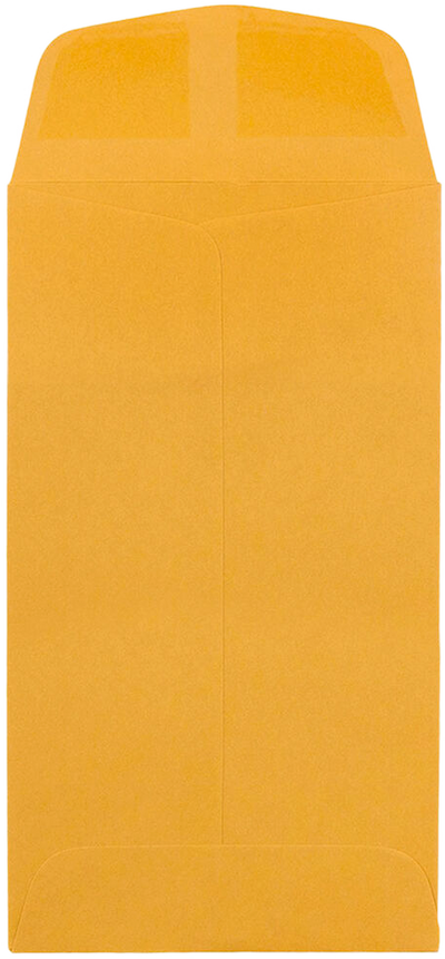 Brown Kraft 28lb #6 Coin Envelopes (3 3/8 x 6)