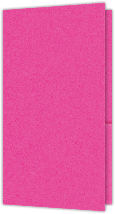 Razzle Berry Vellum 100lb 3 3/8 x 6 One Pocket Key Card Holders with 2 1/2 Inch Pocket