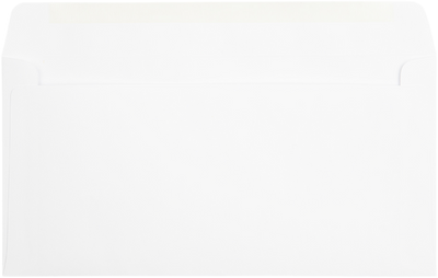 White 28lb #16 Straight Banker's Flap Offering Envelopes (6 x 12)