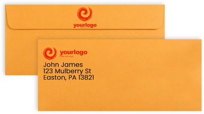 Brown Kraft 28lb #11 Regular Envelopes (4 1/2 x 10 3/8)