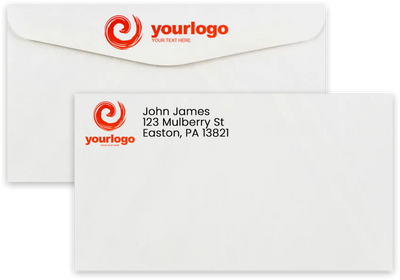 White 24lb #6 3/4 Regular Envelopes (3 5/8 x 6 1/2)