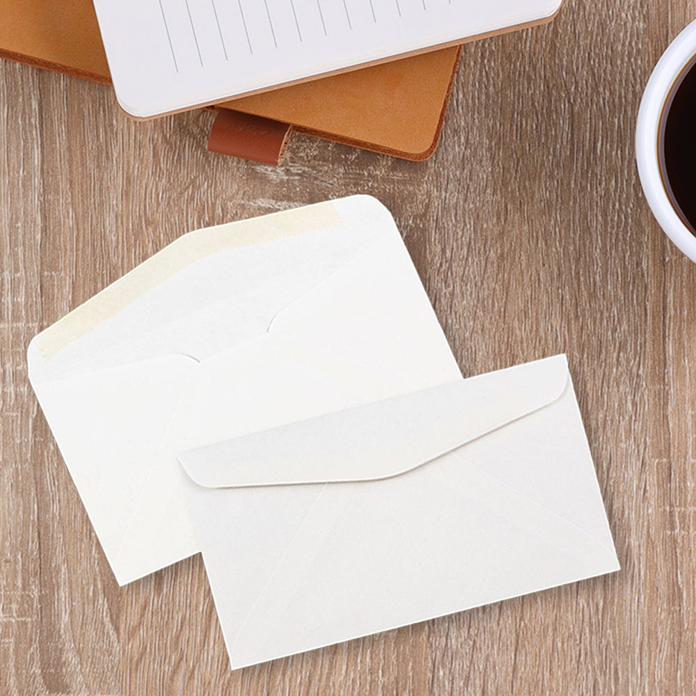 White 24lb #6 3/4 Regular Envelopes (3 5/8 x 6 1/2)