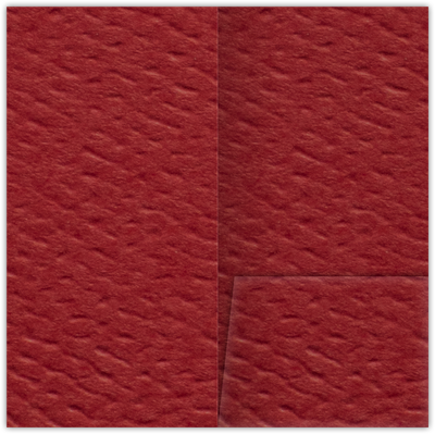 Red Felt 80lb 3 1/2 x 7 One Pocket Key Card Holders with 2 1/2 Inch Pocket
