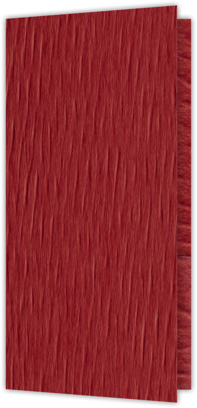 Red Felt 80lb 3 1/2 x 7 One Pocket Key Card Holders with 2 1/2 Inch Pocket
