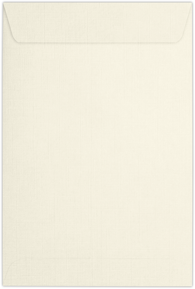 Natural Linen 32lb 6 x 9 Open End Envelopes with Peel & Seal