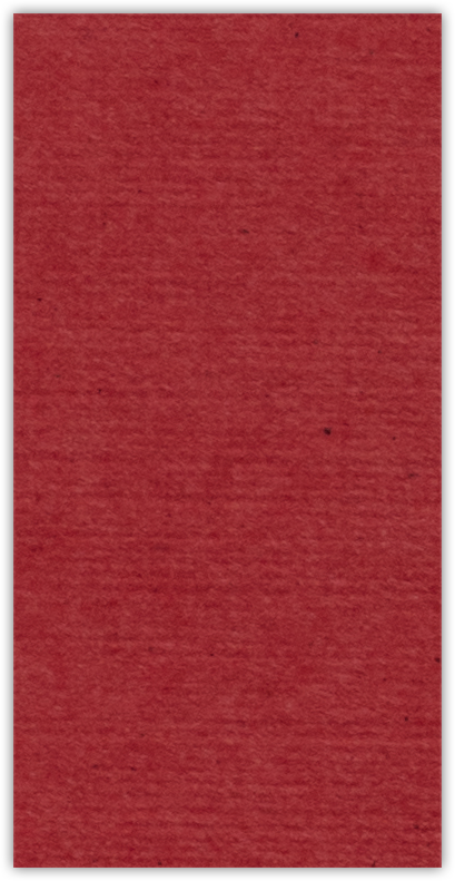 Red Linen 80lb 3 1/2 x 7 One Pocket Key Card Holders with 2 1/2 Inch Pocket