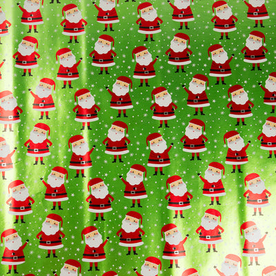 Holographic Merry Christmas Wrapping Paper Set (100 Sq Ft) - 4 Rolls