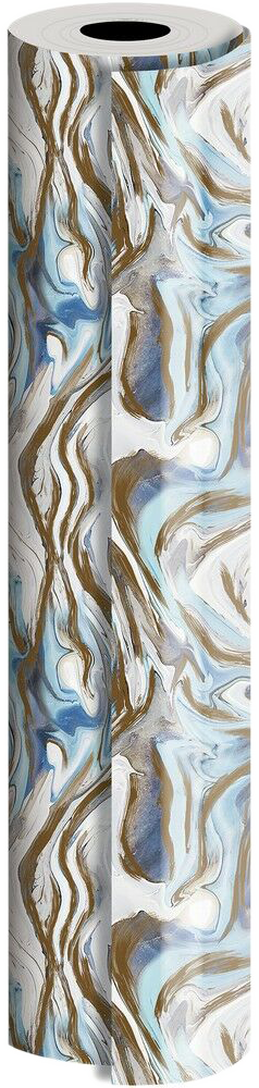 Marbleized Magic 24" x 208' Bulk Wrapping Paper (416 Sq Ft)