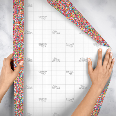 Sprinkles 24" x 417' Bulk Wrapping Paper (834 Sq Ft)