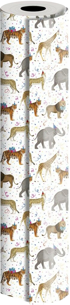 Go Wild 24" x 208' Bulk Wrapping Paper (416 Sq Ft)