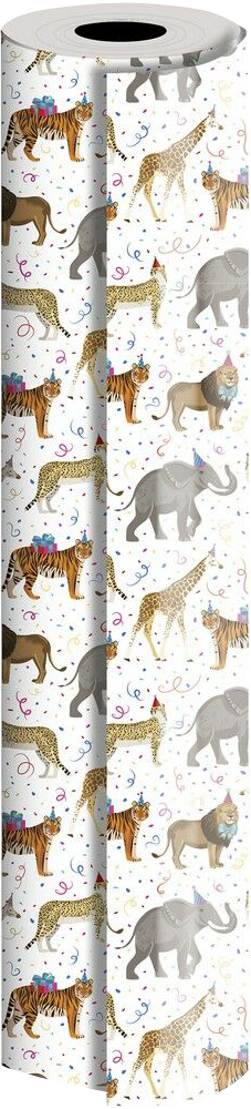 Go Wild 24" x 417' Bulk Wrapping Paper (834 Sq Ft)