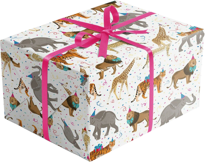Go Wild 24" x 417' Bulk Wrapping Paper (834 Sq Ft)