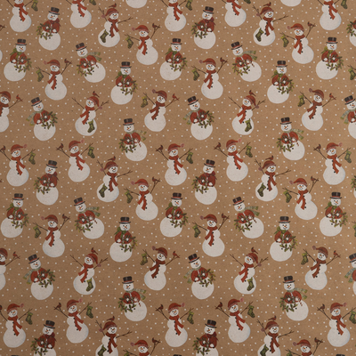 Kraft Christmas Wrapping Paper Set (125 Sq Ft) - 5 Rolls