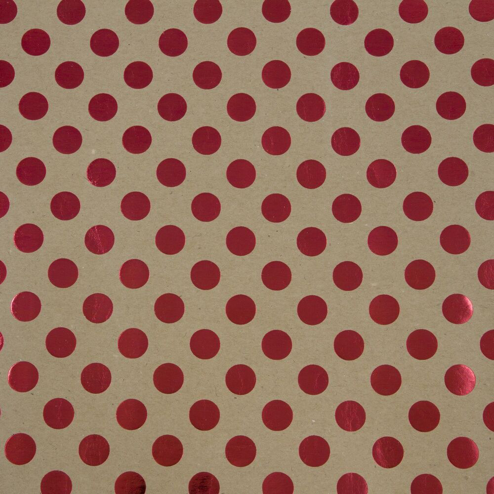 Assorted Dots Wrapping Paper Set (50 Sq Ft) - 2 Rolls