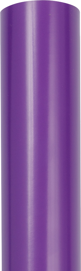 Purple Glossy Wrapping Paper - Short Mini Roll (26.3 Sq Ft)