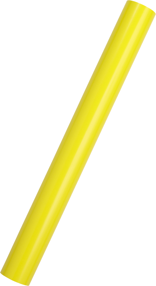 Yellow Glossy Wrapping Paper - Short Mini Roll (26.3 Sq Ft)