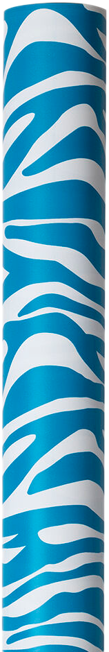 Blue Safari Wrapping Paper (25 Sq Ft)