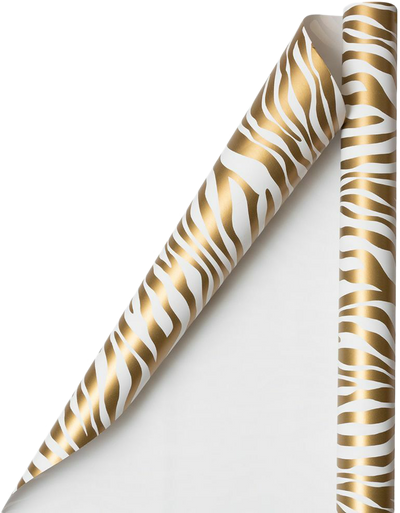 Gold Safari Wrapping Paper (25 Sq Ft)