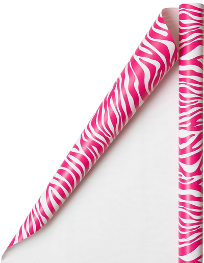 Pink Safari Wrapping Paper (25 Sq Ft)