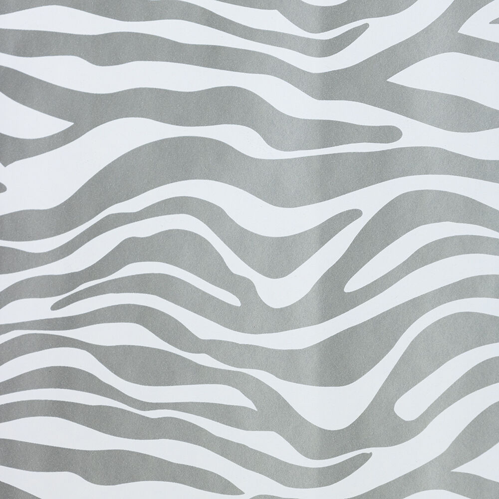 Silver Safari Wrapping Paper (25 Sq Ft)