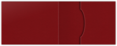 Red Hopsack 90lb 2 3/4 x 3 3/4 One Pocket Key Card Holders with 2 1/4 Inch Pocket