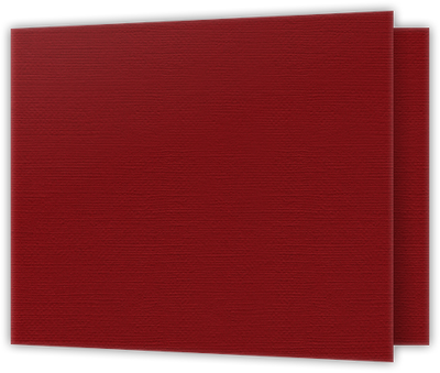Red Hopsack 90lb 2 3/4 x 3 3/4 One Pocket Key Card Holders with 2 1/4 Inch Pocket
