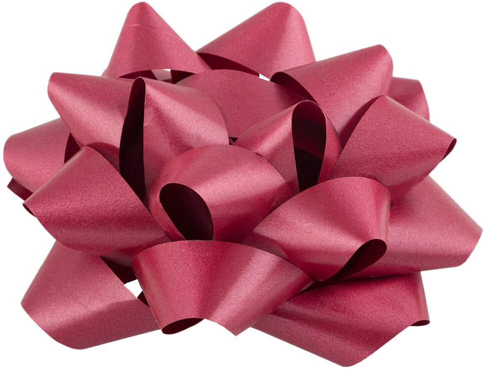 Burgundy Red 7 Inch Large Gift Bows