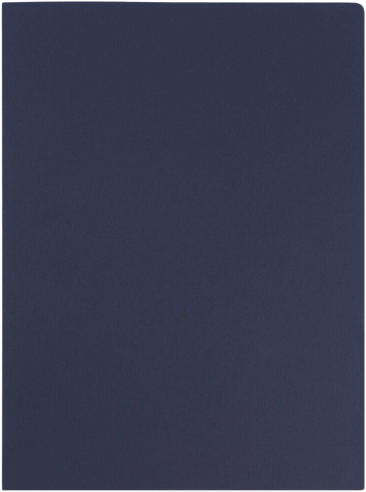 Navy Blue 9 x 12 Matte Folders