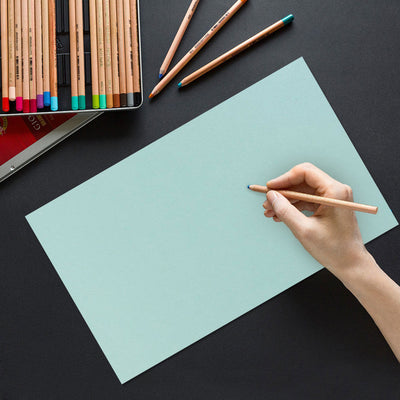 Seafoam Aqua Blue 100lb 8 1/2 x 14 Cardstock
