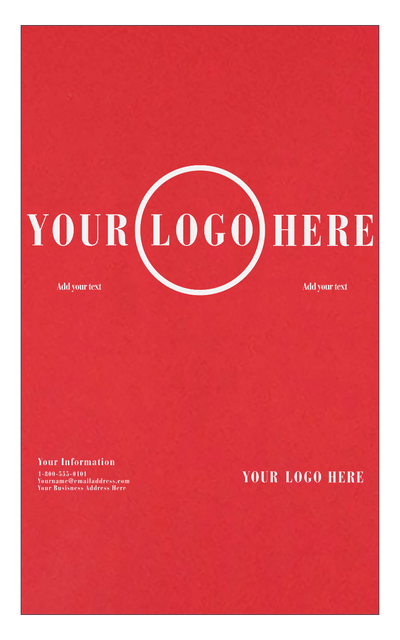 Ruby Red 65lb 8 1/2 x 14 Legal Cardstock
