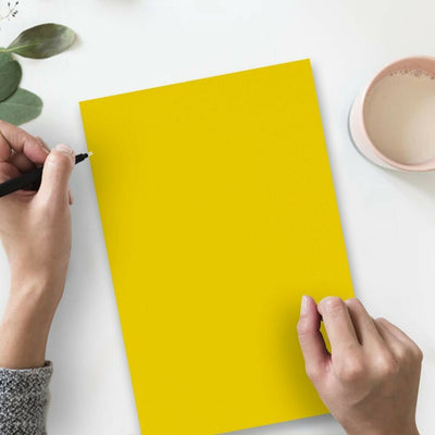 Yellow 65lb 8 1/2 x 14 Cardstock