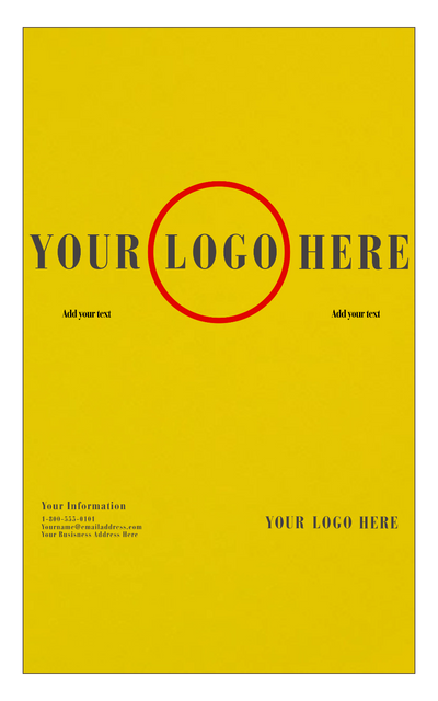 Yellow 65lb 8 1/2 x 14 Cardstock