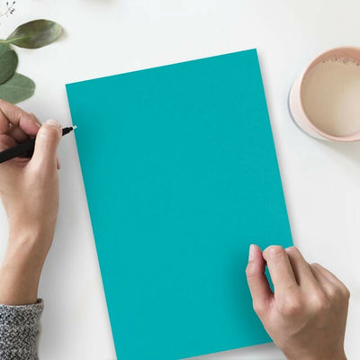 Sea Blue 65lb 8 1/2 x 14 Cardstock