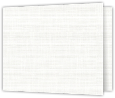 Bright White Linen 100lb 2 3/4 x 3 3/4 One Pocket Key Card Holders with 2 1/4 Inch Pocket