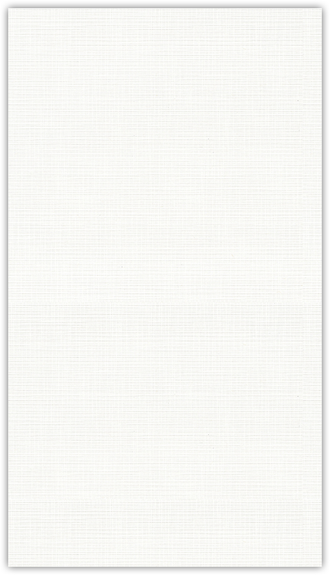 Bright White Linen 100lb 3 3/8 x 6 One Pocket Key Card Holders with 2 1/2 Inch Pocket