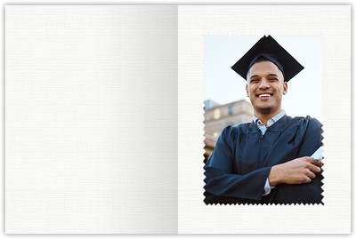 White Linen 5 x 7 Portrait Photo