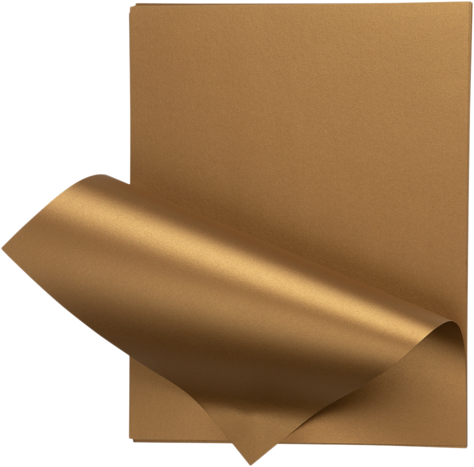 Gold Foil 24lb 8 1/2 x 11 Paper