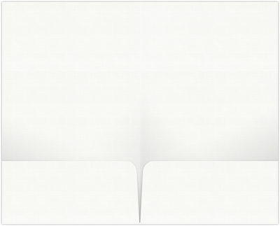 Bright White 9 x 14 1/2 Legal Folders