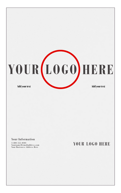 White 65lb 8 1/2 x 14 Cardstock