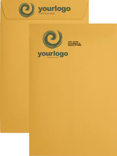 Brown Kraft 28lb 6 x 9 Open End Envelopes