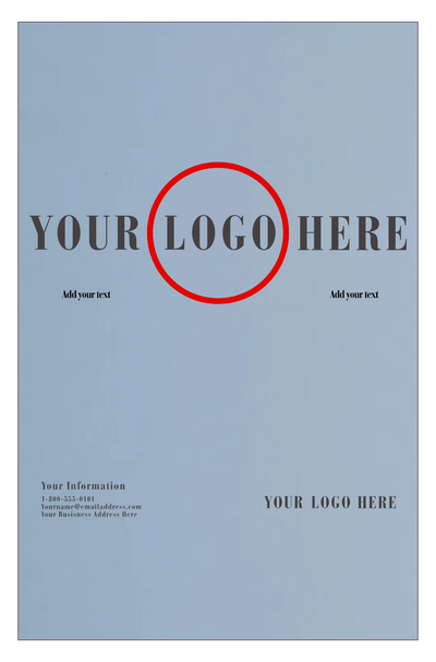 Light Blue Vellum 65lb 11 x 17 Cardstock