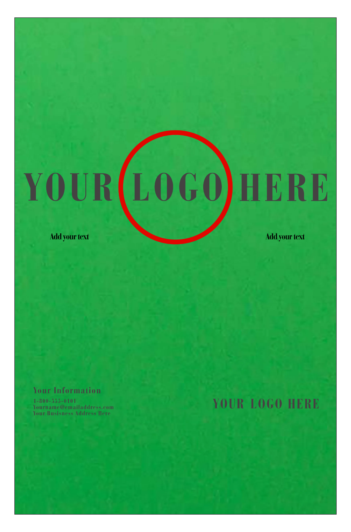 Green Vellum 110lb 11 x 17 Cardstock