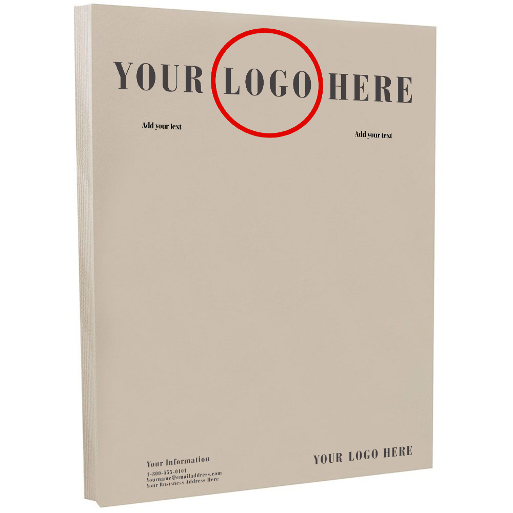 Gray 65lb 8 1/2 x 11 Cardstock