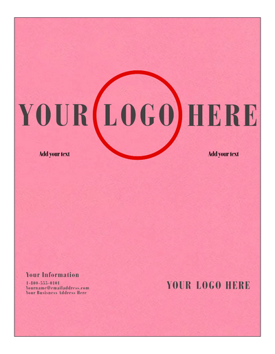Salmon Pink 65lb 8 1/2 x 11 Cardstock