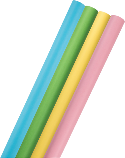 Assorted Spring Paper Set (100 Sq Ft) - 4 Rolls