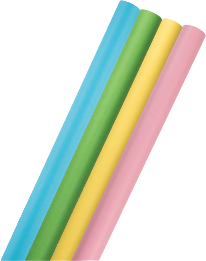 Assorted Spring Paper Set (100 Sq Ft) - 4 Rolls