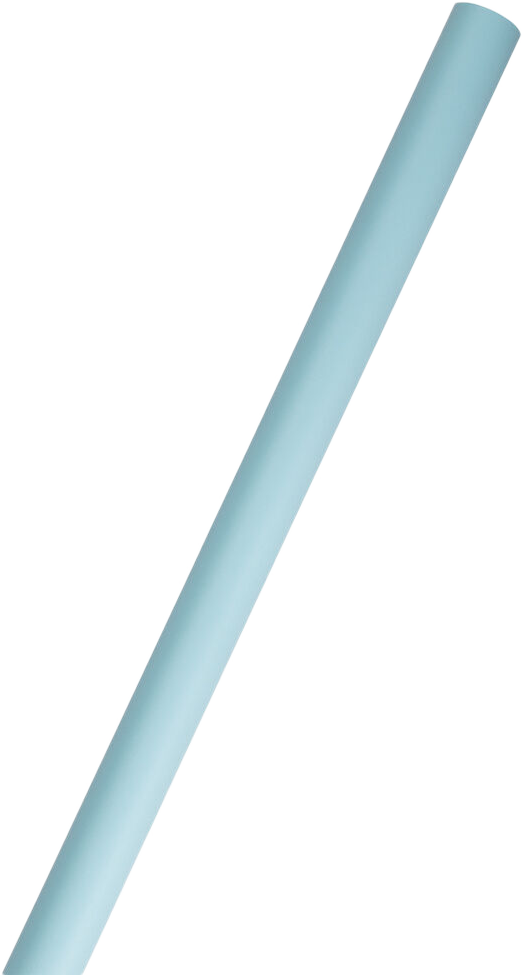 Baby Blue Matte Wrapping Paper (25 Sq Ft)