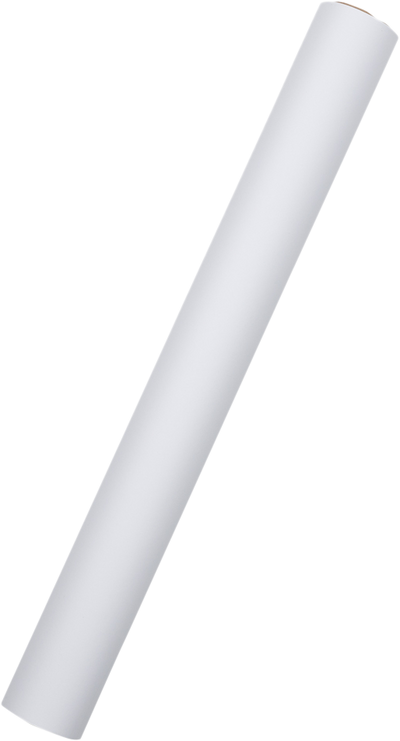 White Matte Wrapping Paper - Short Mini Roll (26.3 Sq Ft)